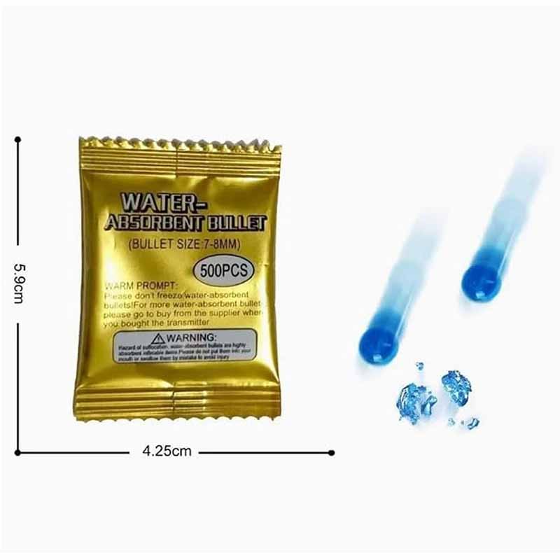 تیر ژله‌ای سایز 7-8 میلیمتر بسته 500 عددی