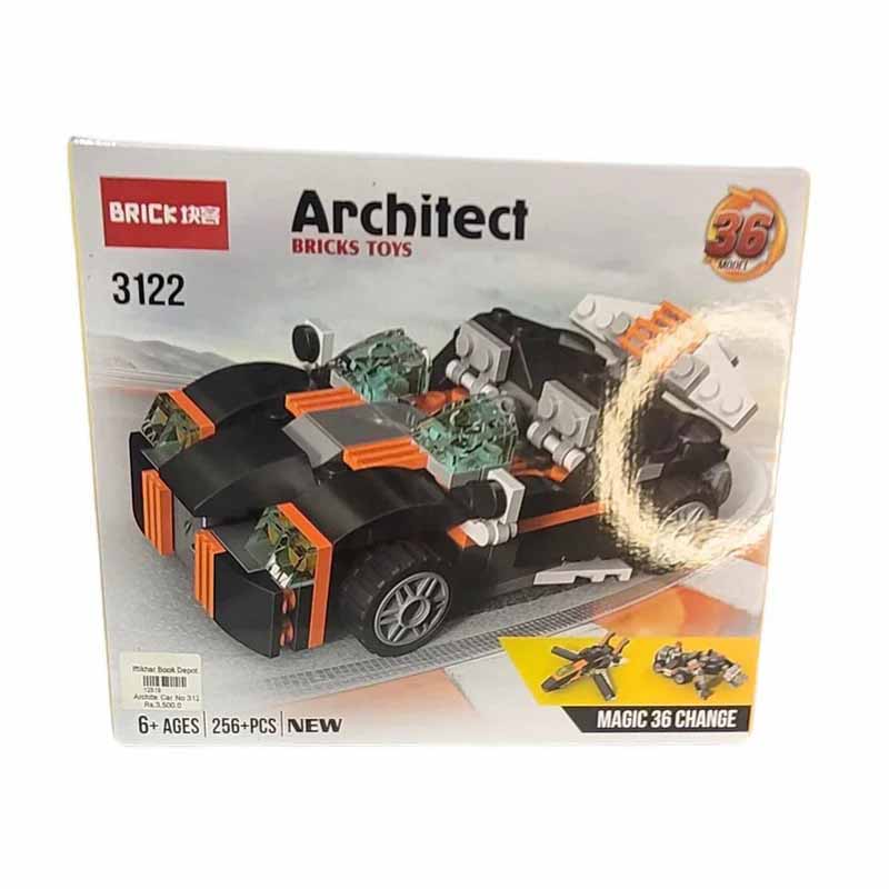 ساختنی لگو آرشیتکت بریک 36 مدلی Brick 3122