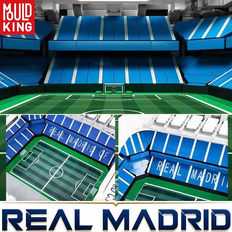 ساختنی لگو استادیوم سانتیاگو برنابئو مولدکینگ Mouldking Bernabéu Stadium 22026