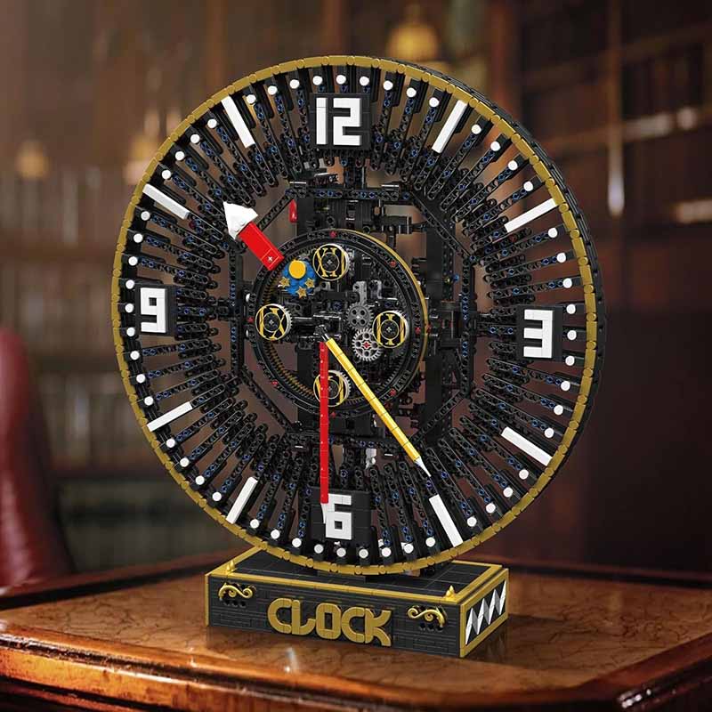 ساختنی لگو ساعت مکانیکی موتوردار مولدکینگ مدل Mouldking Grand Clock 10160