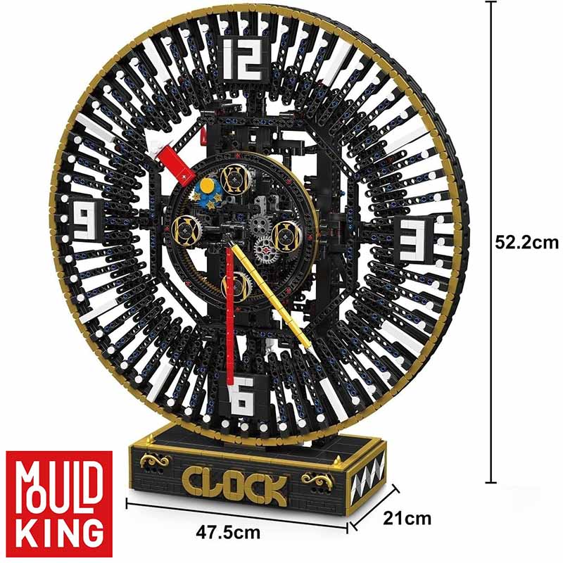 ساختنی لگو ساعت مکانیکی موتوردار مولدکینگ مدل Mouldking Grand Clock 10160