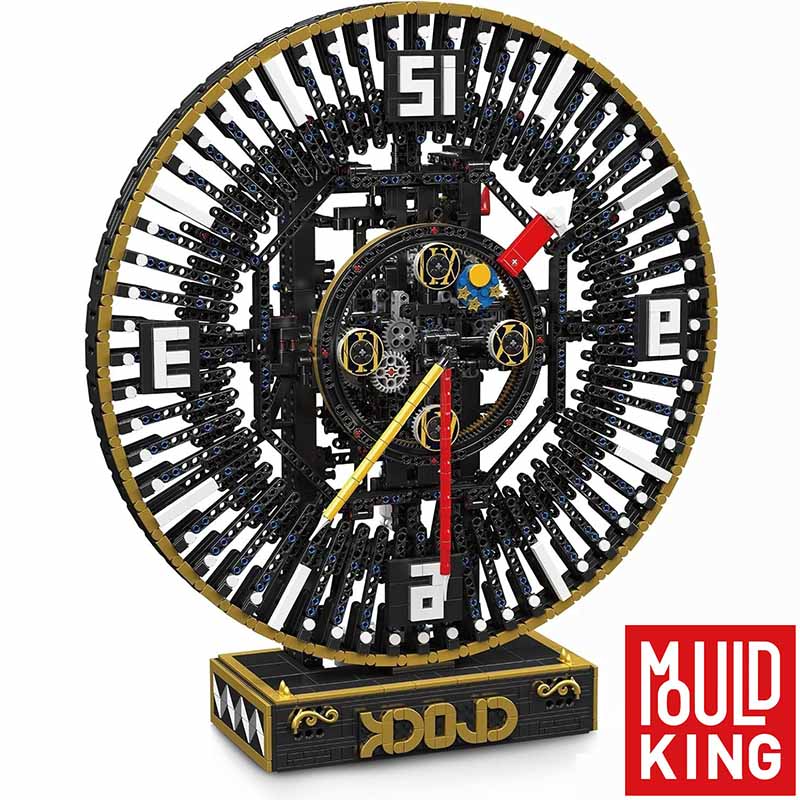 ساختنی لگو ساعت مکانیکی موتوردار مولدکینگ مدل Mouldking Grand Clock 10160