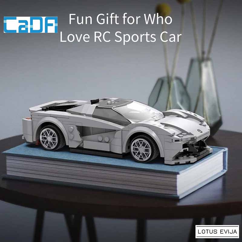 ساختنی لگو ماشین لوتوس اویجا کنترلی کادا دابل ای CaDA RC Lotus Evija C51071W