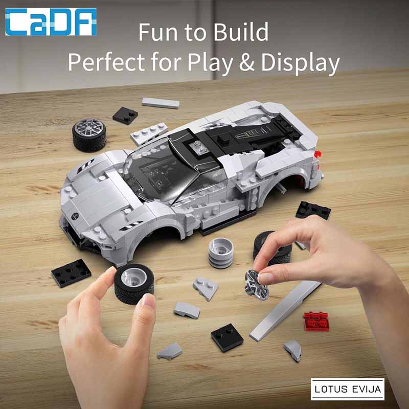 ساختنی لگو ماشین لوتوس اویجا کنترلی کادا دابل ای CaDA RC Lotus Evija C51071W