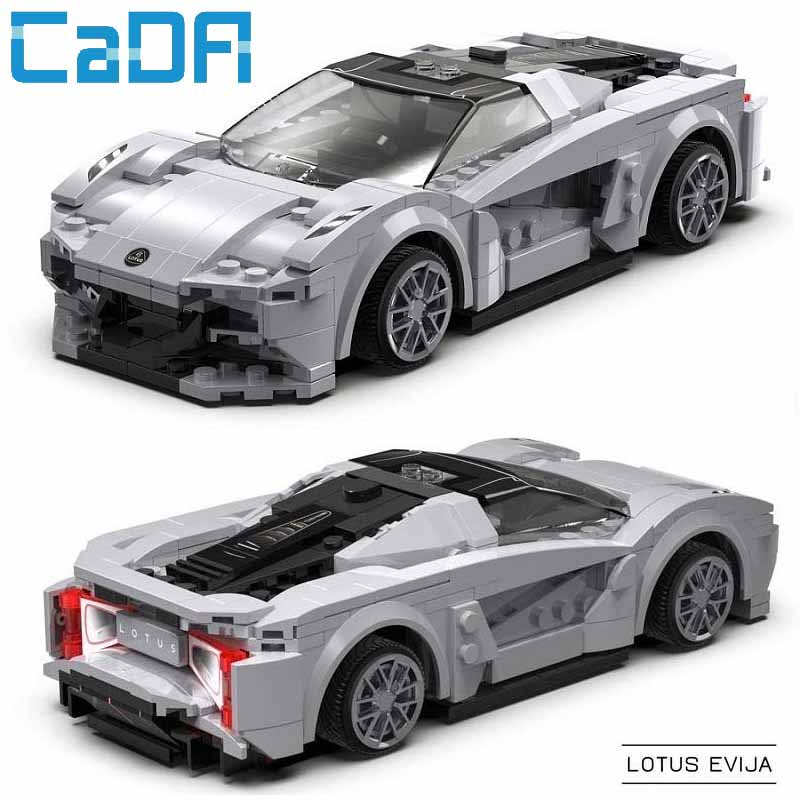 ساختنی لگو ماشین لوتوس اویجا کنترلی کادا دابل ای CaDA RC Lotus Evija C51071W