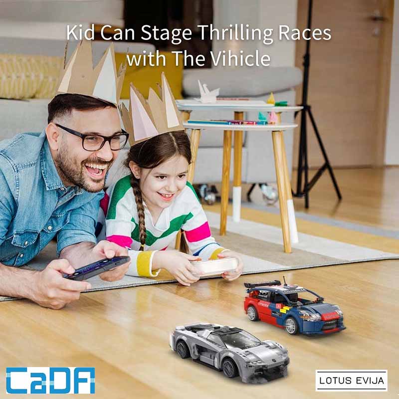 ساختنی لگو ماشین لوتوس اویجا کنترلی کادا دابل ای CaDA RC Lotus Evija C51071W
