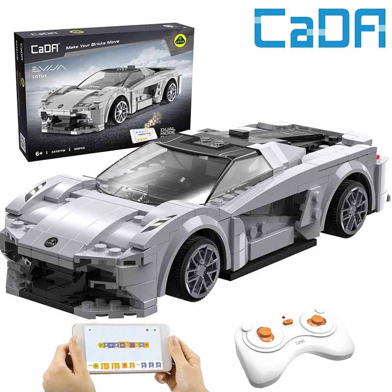 ساختنی لگو ماشین لوتوس اویجا کنترلی کادا دابل ای CaDA RC Lotus Evija C51071W