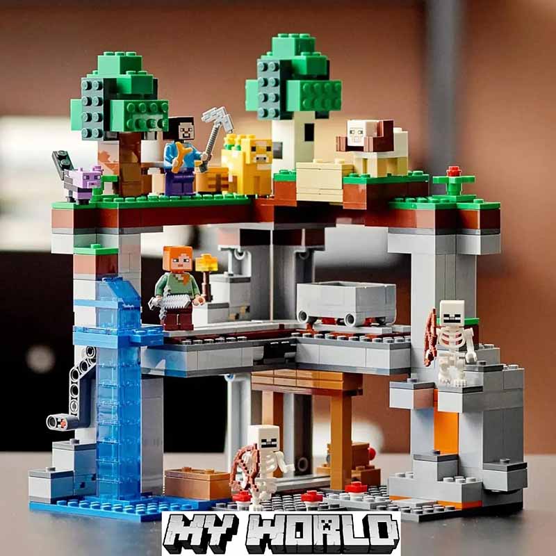 ساختنی لگو ماینکرافت مدل Brick My World 842