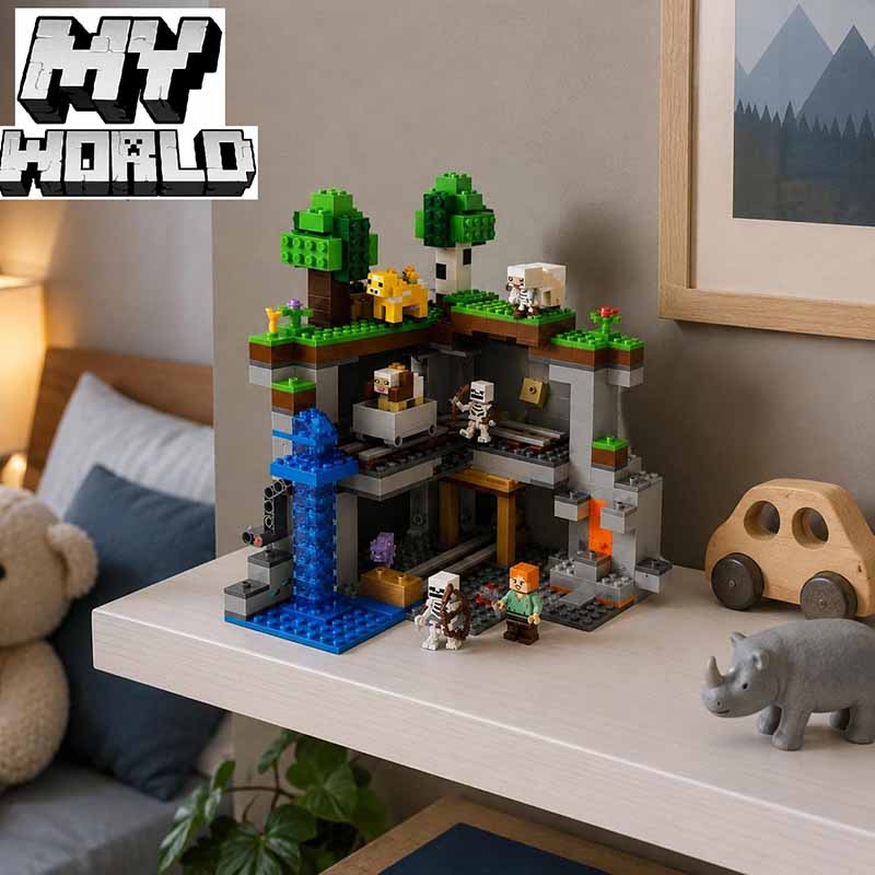 ساختنی لگو ماینکرافت مدل Brick My World 842