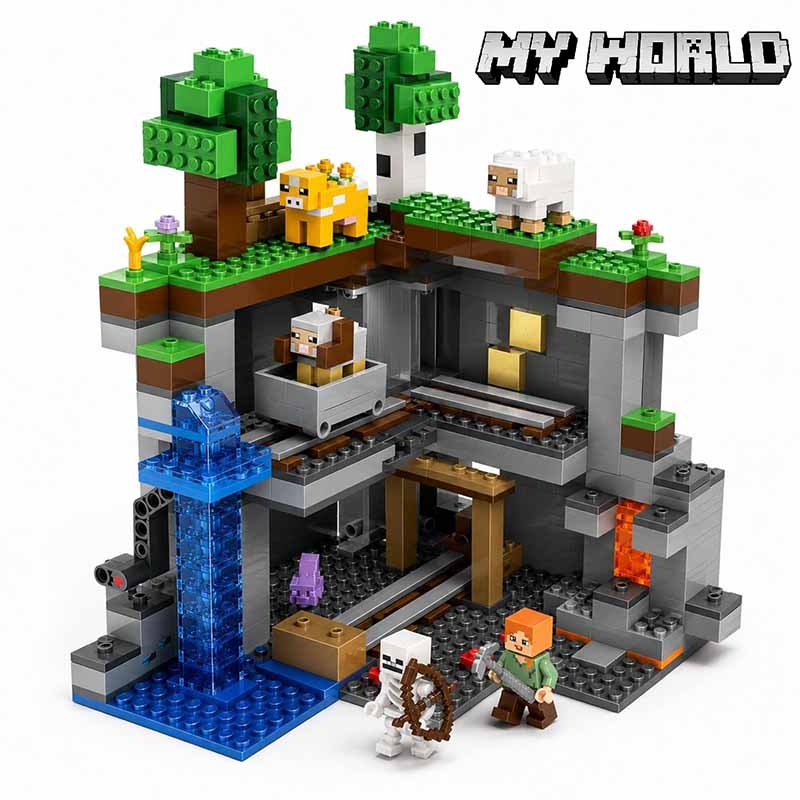 ساختنی لگو ماینکرافت مدل Brick My World 842