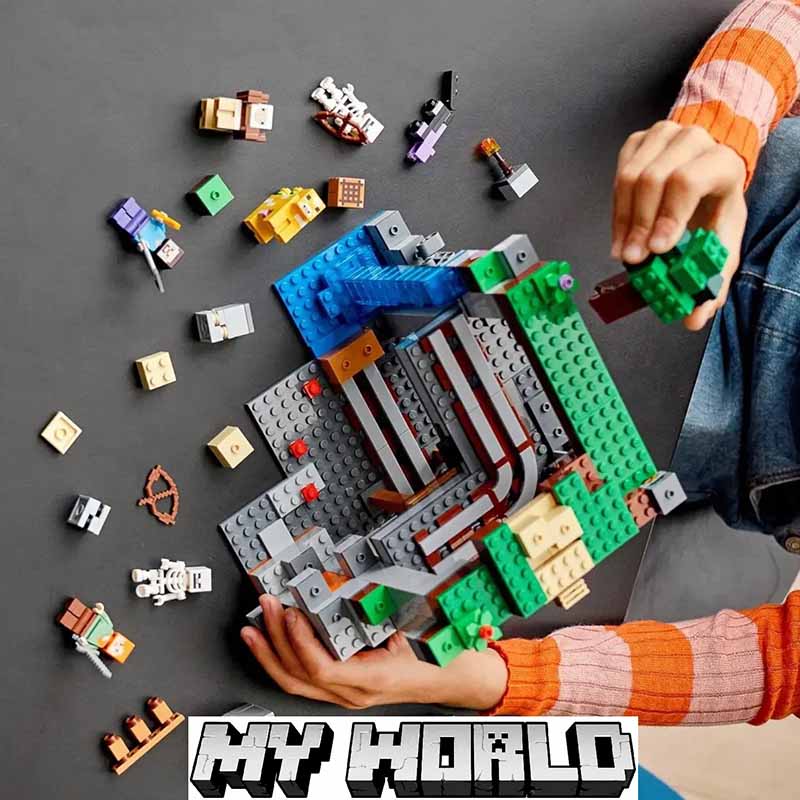 ساختنی لگو ماینکرافت مدل Brick My World 842
