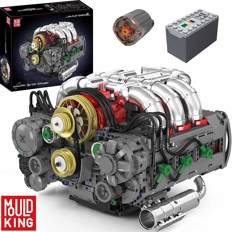 ساختنی لگو مولدکینگ انجین 6 سیلندر Mouldking Engine 10181