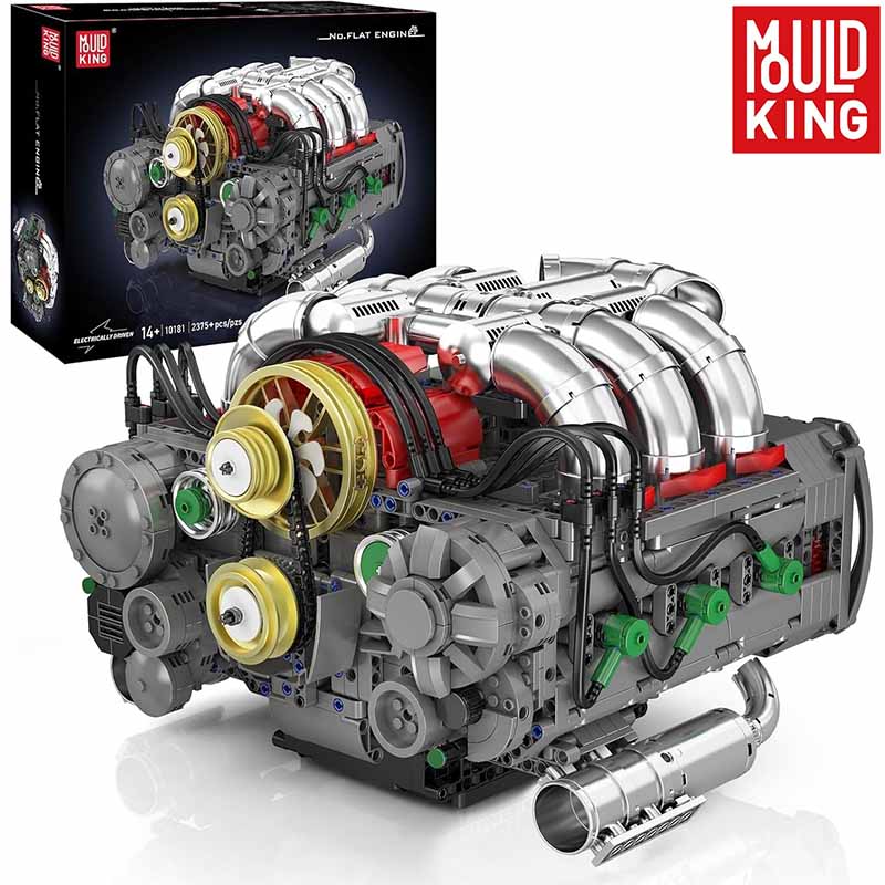 ساختنی لگو مولدکینگ انجین 6 سیلندر Mouldking Engine 10181