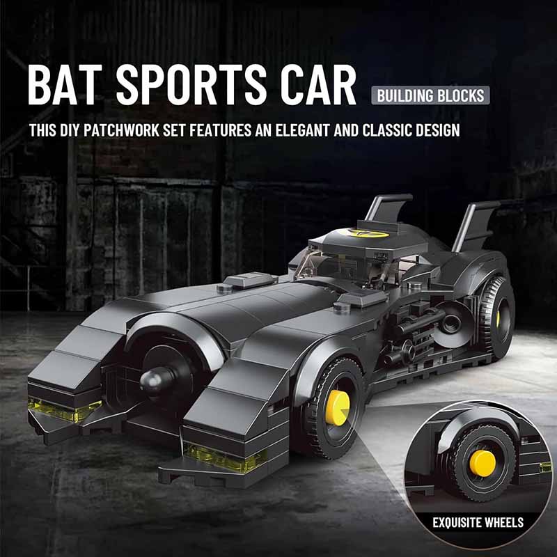 ساختنی لگو مولدکینگ ماشین بتمن مدل Mould King Batmobile 10020