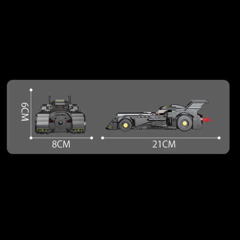 ساختنی لگو مولدکینگ ماشین بتمن مدل Mould King Batmobile 10020