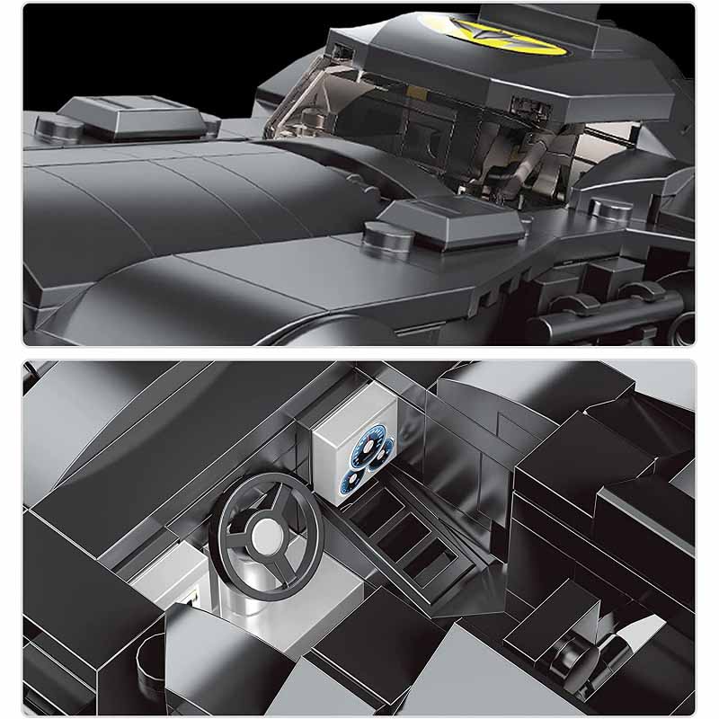 ساختنی لگو مولدکینگ ماشین بتمن مدل Mould King Batmobile 10020