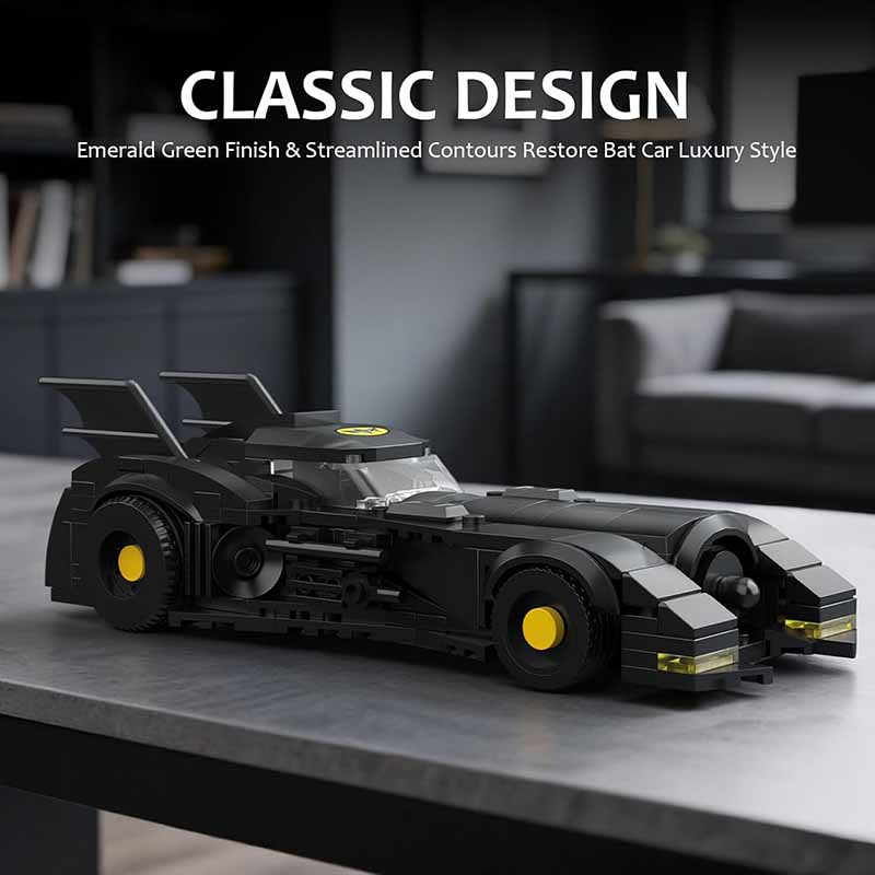 ساختنی لگو مولدکینگ ماشین بتمن مدل Mould King Batmobile 10020