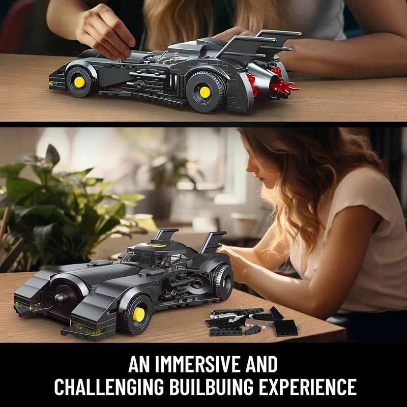 ساختنی لگو مولدکینگ ماشین بتمن مدل Mould King Batmobile 10020