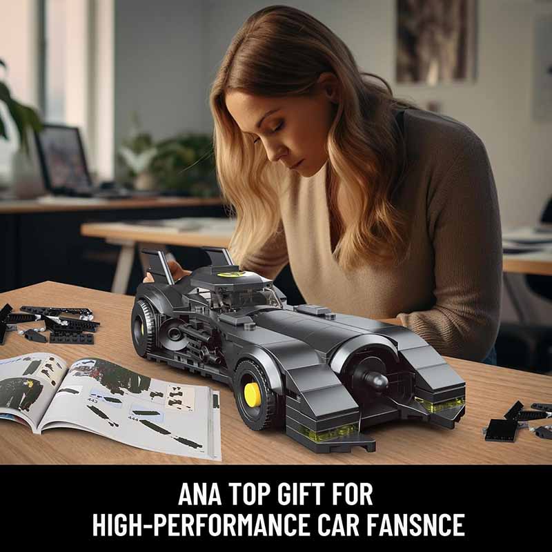 ساختنی لگو مولدکینگ ماشین بتمن مدل Mould King Batmobile 10020