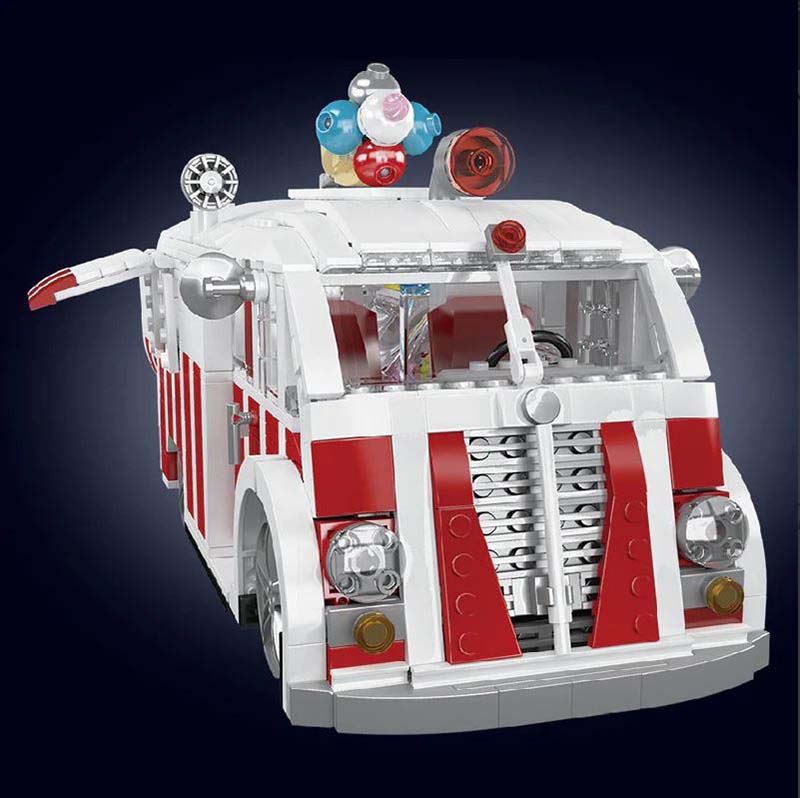 ساختنی لگو مولدکینگ ماشین بستنی Mouldking Ice Cream TrucK 10039