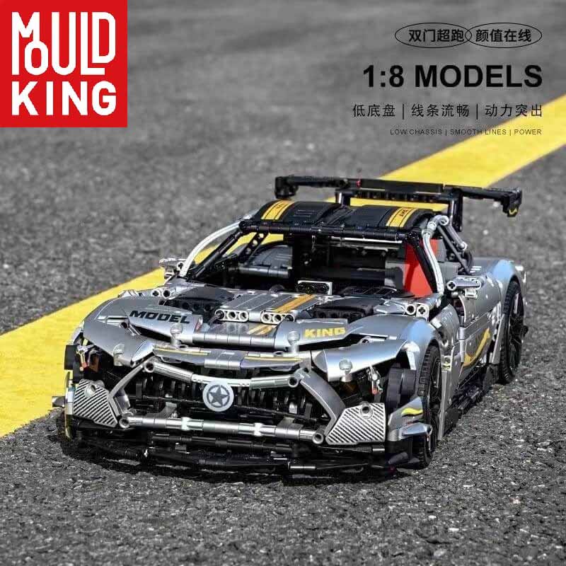 ساختنی لگو مولدکینگ ماشین بنز اسپرت Mouldking AMG GT 13126