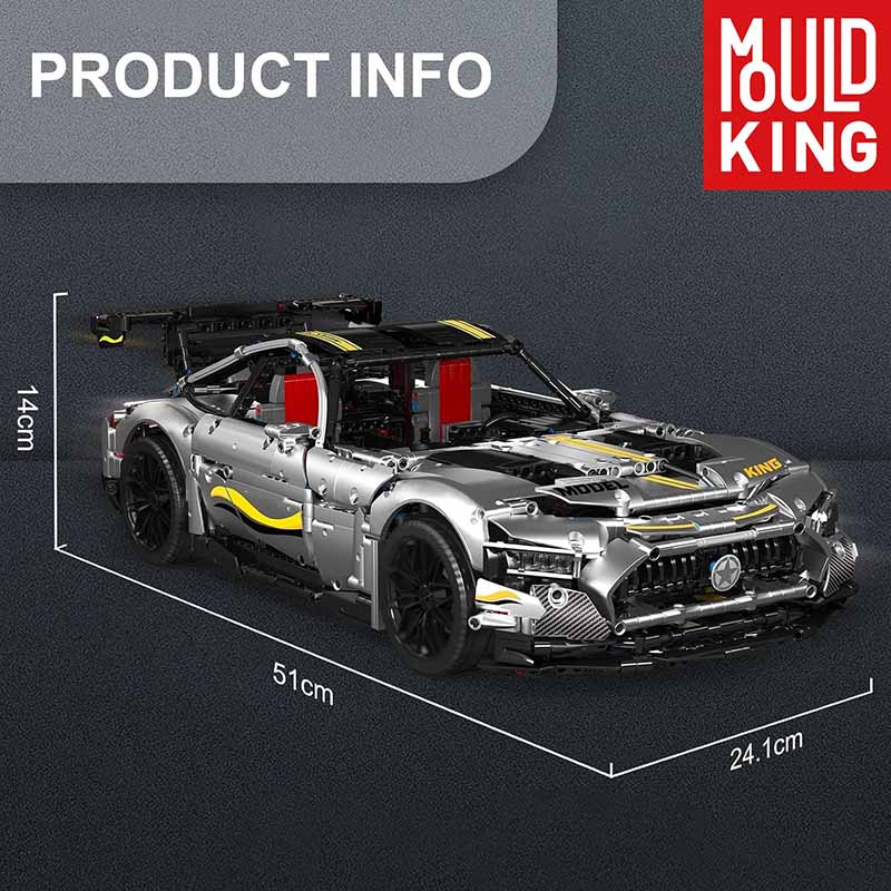 ساختنی لگو مولدکینگ ماشین بنز اسپرت Mouldking AMG GT 13126