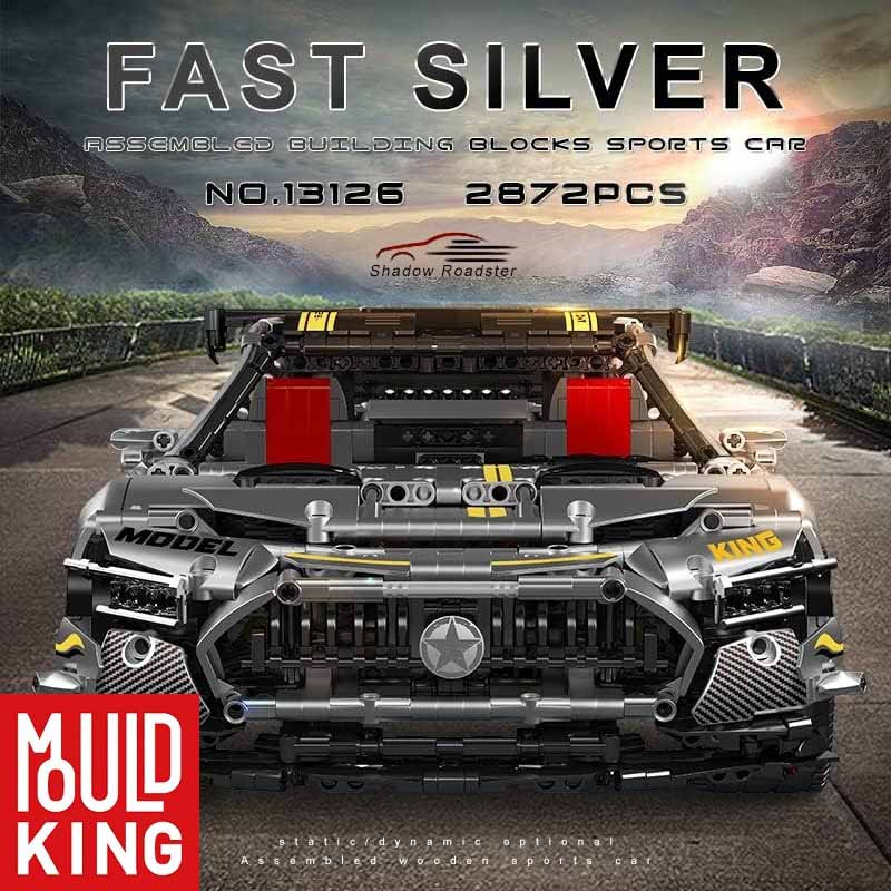 ساختنی لگو مولدکینگ ماشین بنز اسپرت Mouldking AMG GT 13126
