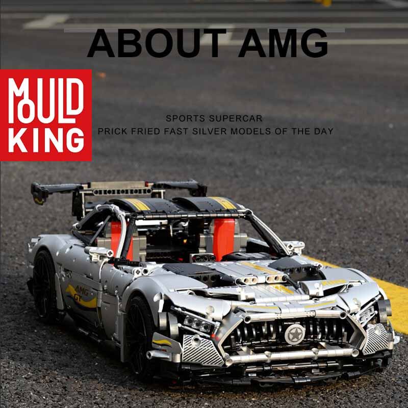 ساختنی لگو مولدکینگ ماشین بنز اسپرت Mouldking AMG GT 13126
