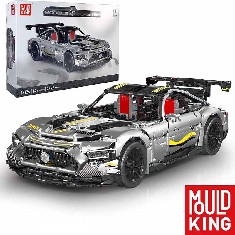 ساختنی لگو مولدکینگ ماشین بنز اسپرت Mouldking AMG GT 13126