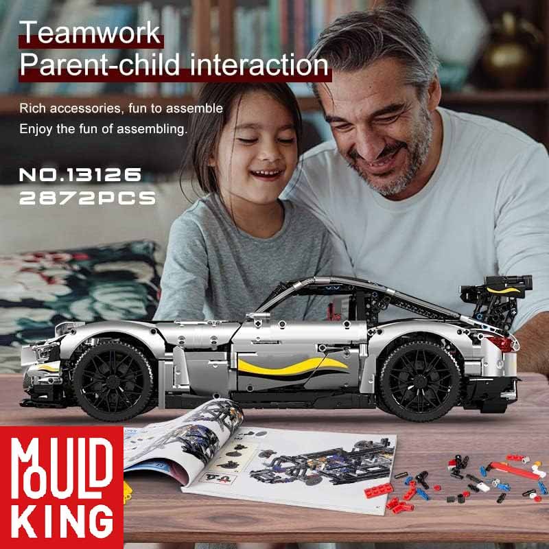 ساختنی لگو مولدکینگ ماشین بنز اسپرت Mouldking AMG GT 13126