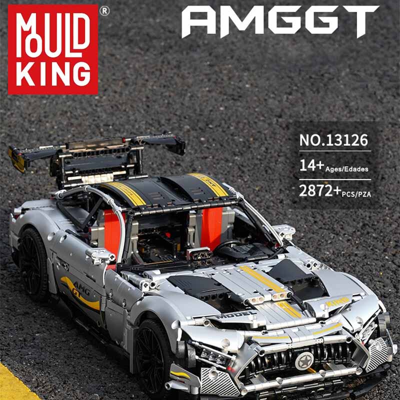 ساختنی لگو مولدکینگ ماشین بنز اسپرت Mouldking AMG GT 13126