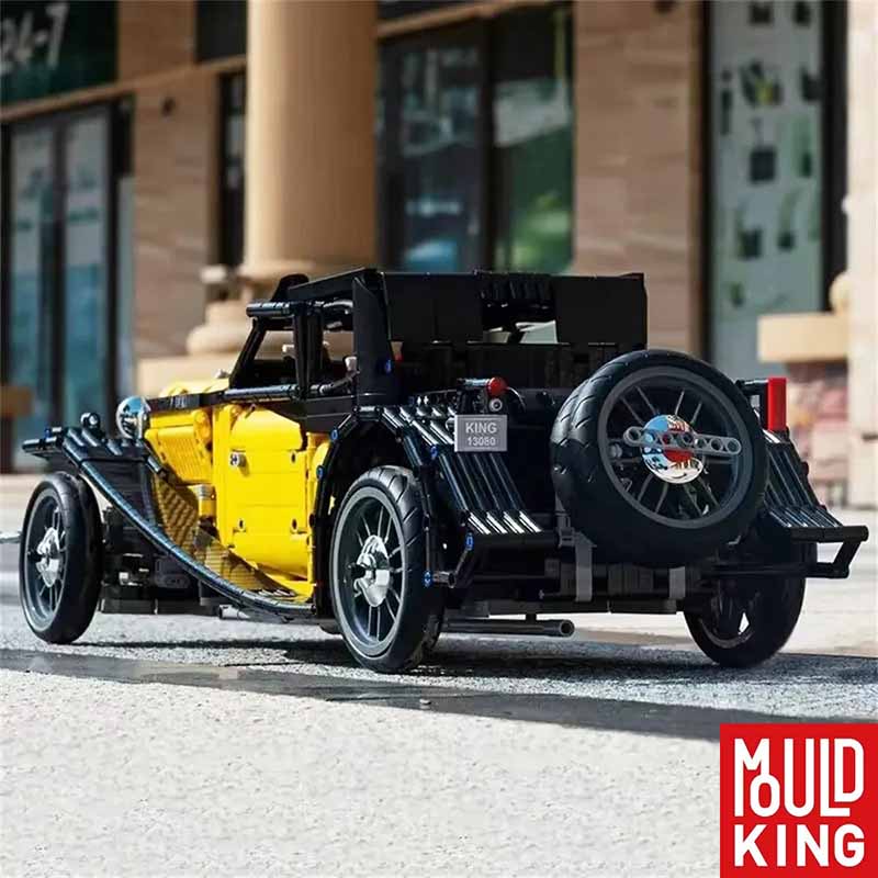 ساختنی لگو مولدکینگ ماشین بوگاتی کلاسیک تورینگ Mouldking Vintage Bugatti 50T 13080S