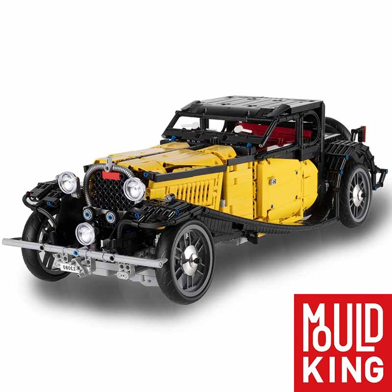 ساختنی لگو مولدکینگ ماشین بوگاتی کلاسیک تورینگ Mouldking Vintage Bugatti 50T 13080S
