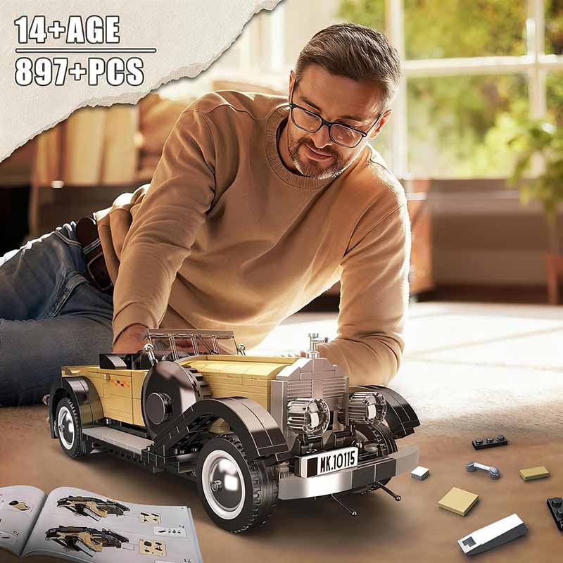 ساختنی لگو مولدکینگ ماشین کلاسیک MouldKing Classic Car 10115