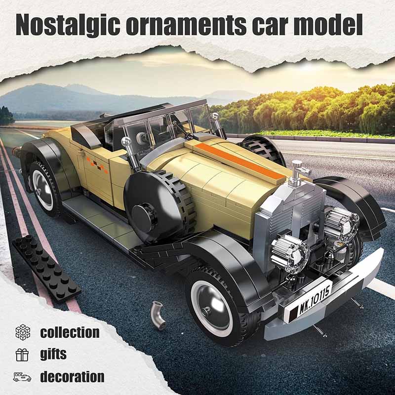 ساختنی لگو مولدکینگ ماشین کلاسیک MouldKing Classic Car 10115