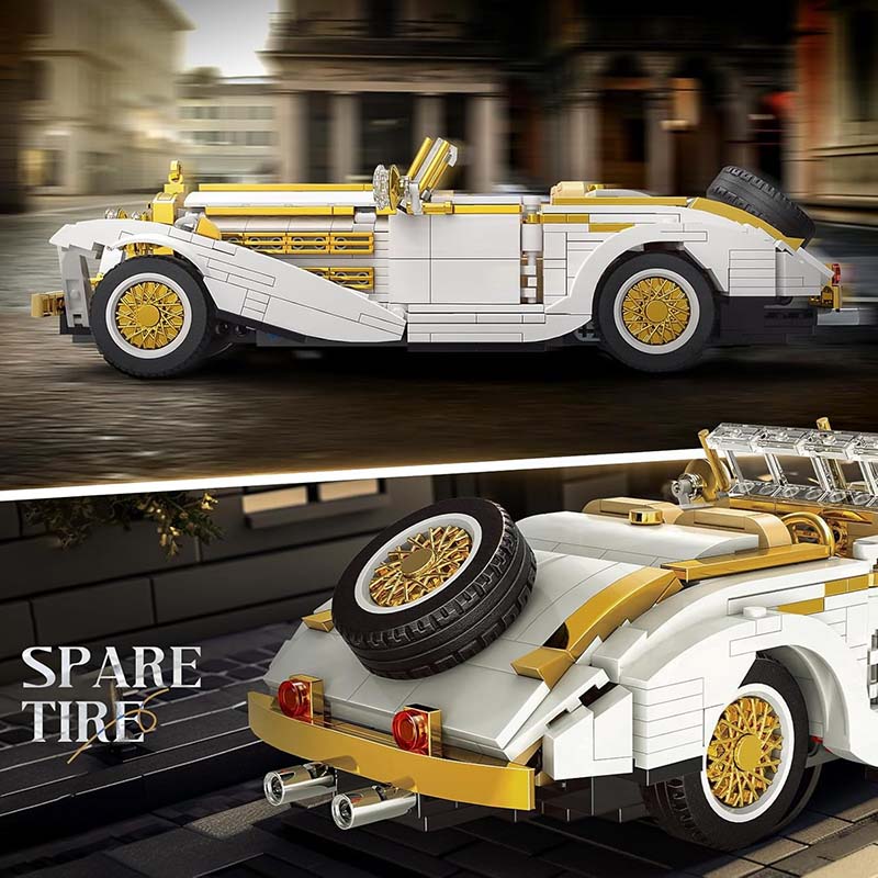 ساختنی لگو مولدکینگ ماشین کلاسیک Mouldking classic car 10003