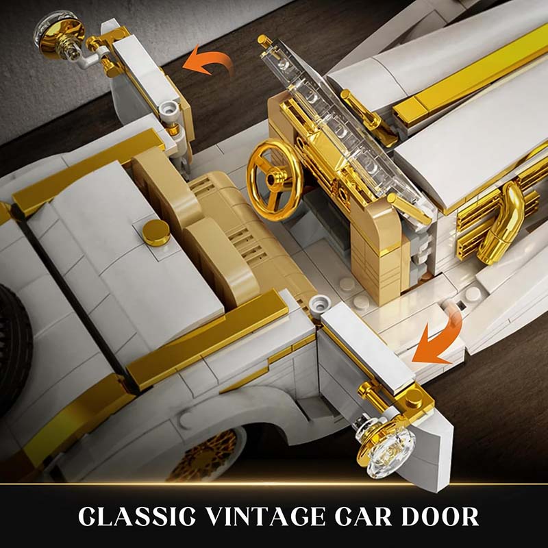 ساختنی لگو مولدکینگ ماشین کلاسیک Mouldking classic car 10003