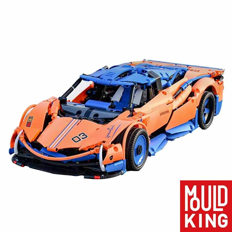 ساختنی لگو مولدکینگ کنترلی ماشین مک لارن اسپیدتیل Mouldking Speedtail 13098