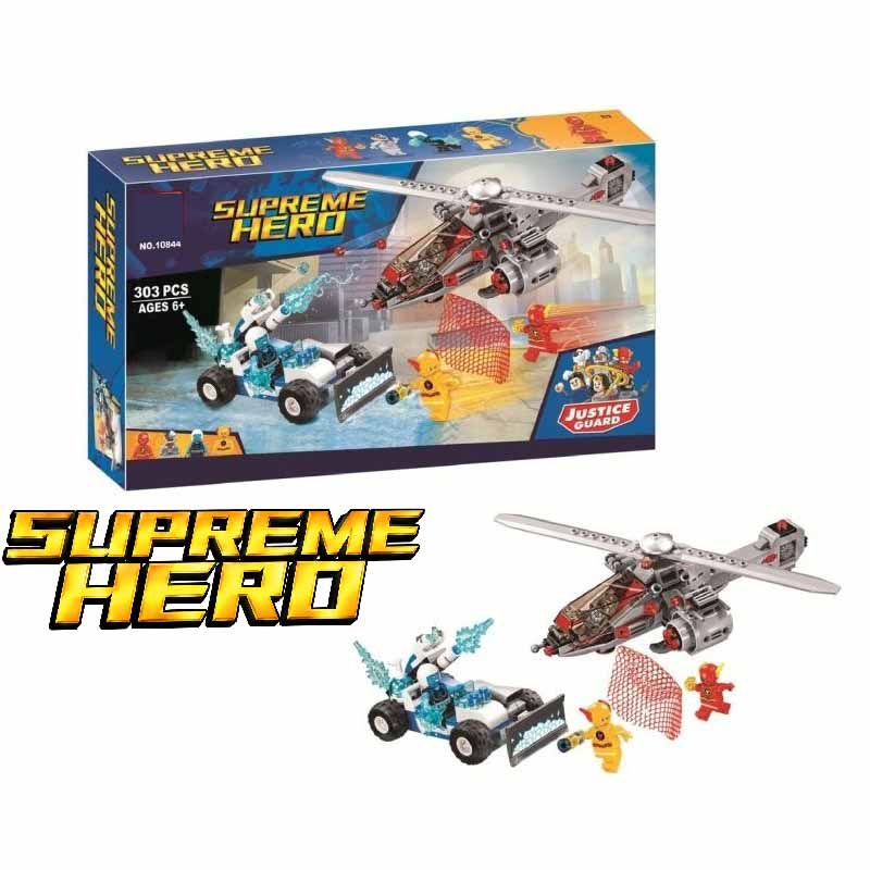 ساختنی لگو نبرد فلش 303 قطعه مدل Supreme Hero 10844