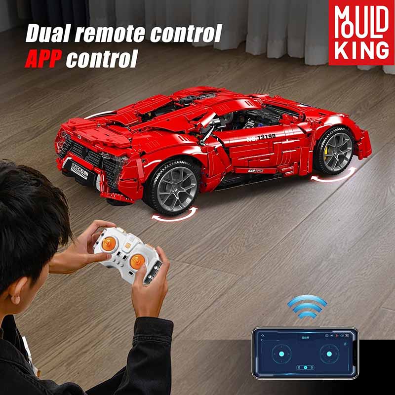 ساختنی لگو کنترلی مولدکینگ ماشین لایکان هایپر اسپرت Mouldking Lykan Hypersport 13190