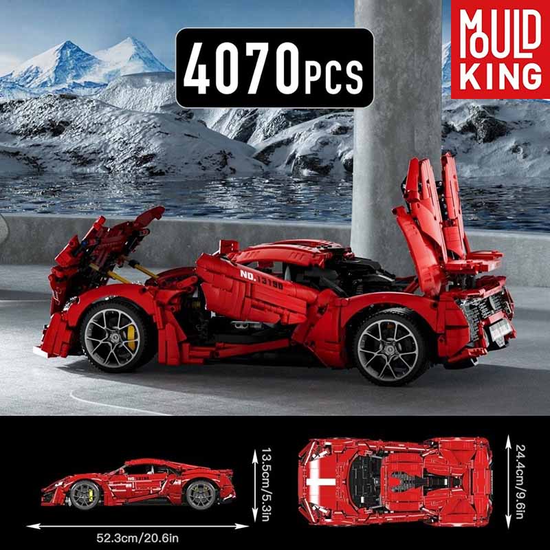 ساختنی لگو کنترلی مولدکینگ ماشین لایکان هایپر اسپرت Mouldking Lykan Hypersport 13190