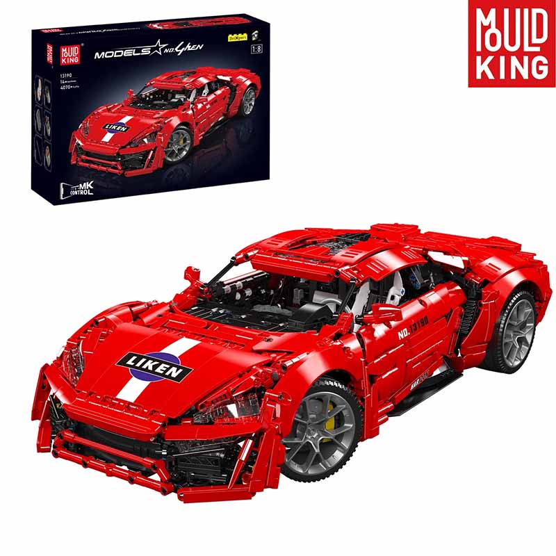 ساختنی لگو کنترلی مولدکینگ ماشین لایکان هایپر اسپرت Mouldking Lykan Hypersport 13190