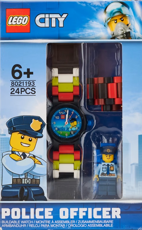 ساعت مچی لگو  پلیس سیتی مدل 8021193 LEGO CITY