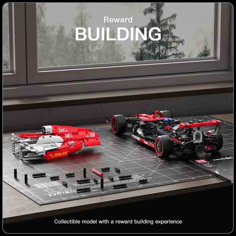 لگو تکنیک ساختنی ماشین مسابقه ای فومول یک مولدکینگ Mould King 13151