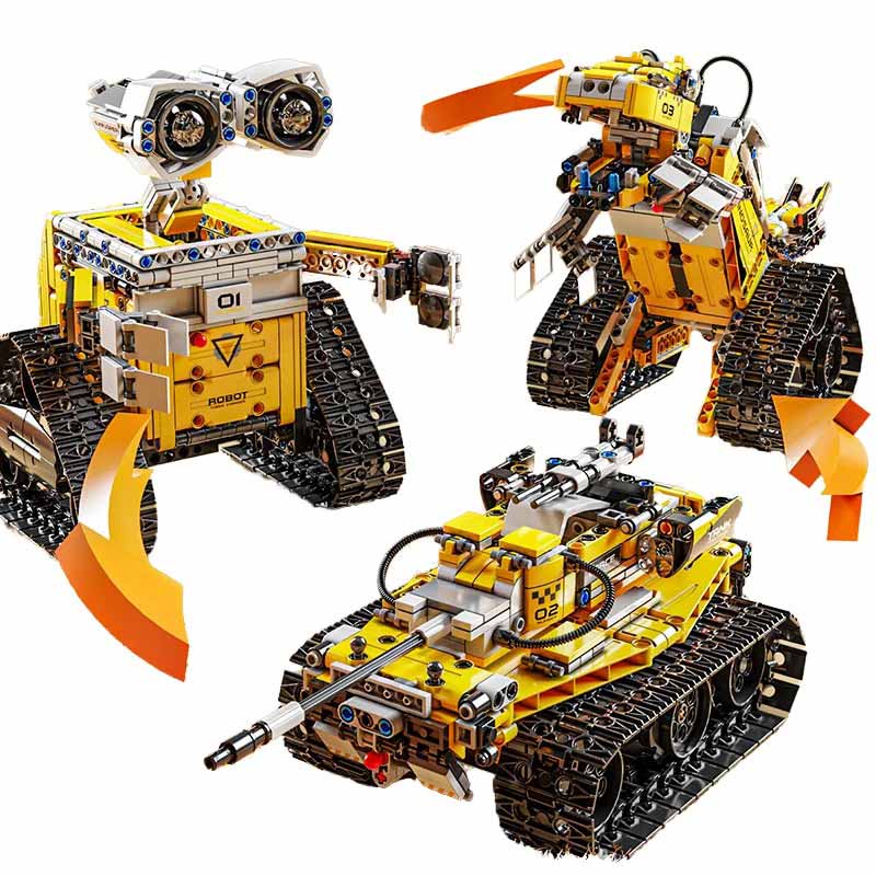 لگو تکنیک ساختنی وال ای کنترلی تبدیل شونده 3 مدلی WALL E T4035