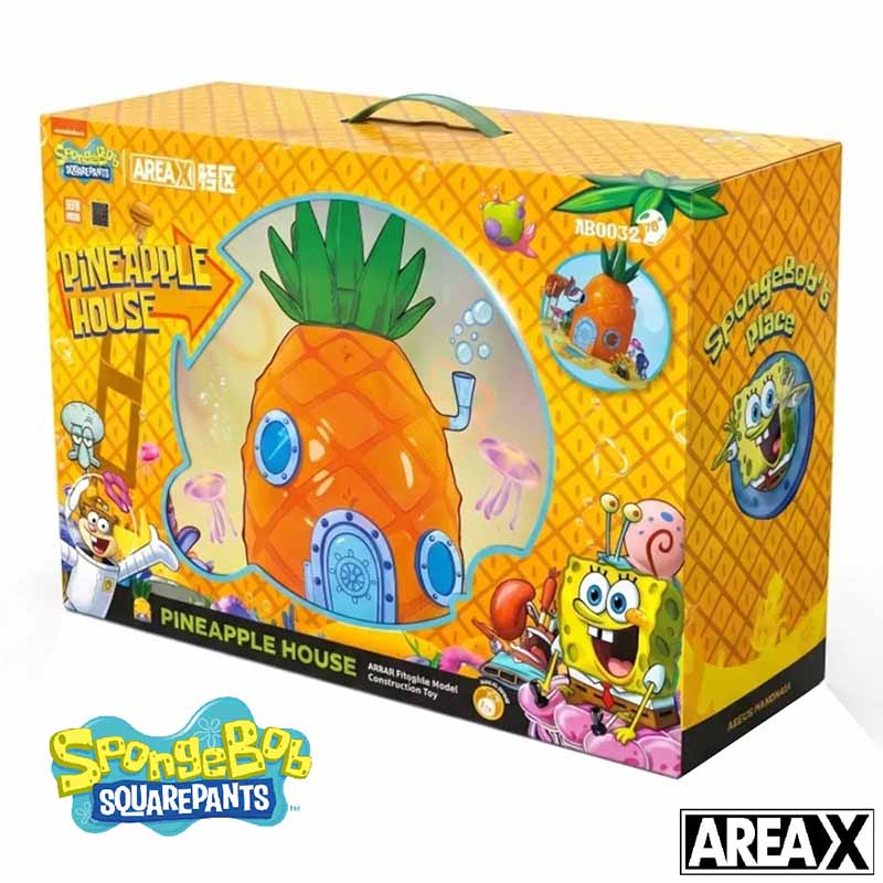 لگو خانه آناناسی باب اسفنجی مدل Area-X SpongeBob Pineapple House AB0032