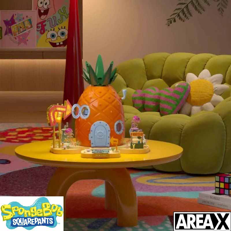 لگو خانه آناناسی باب اسفنجی مدل Area-X SpongeBob Pineapple House AB0032