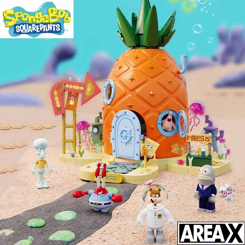 لگو خانه آناناسی باب اسفنجی مدل Area-X SpongeBob Pineapple House AB0032
