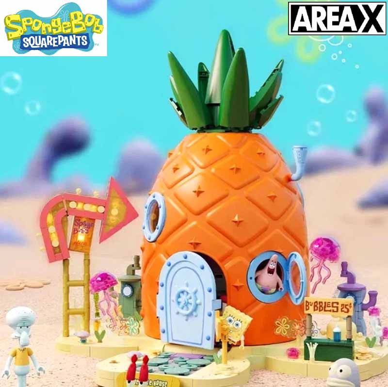 لگو خانه آناناسی باب اسفنجی مدل Area-X SpongeBob Pineapple House AB0032