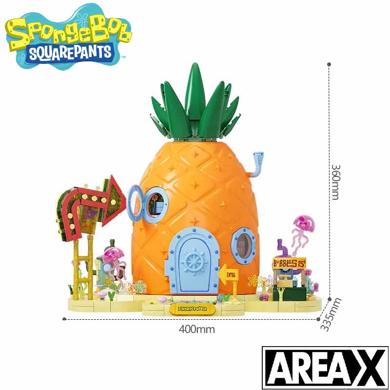 لگو خانه آناناسی باب اسفنجی مدل Area-X SpongeBob Pineapple House AB0032